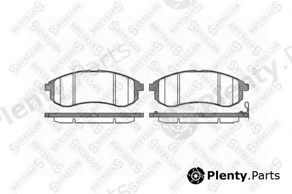  STELLOX part 1140001-SX (1140001SX) Brake Pad Set, disc brake