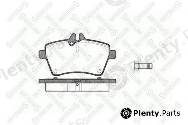  STELLOX part 1155000-SX (1155000SX) Brake Pad Set, disc brake