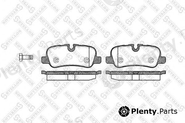  STELLOX part 1170000LSX Brake Pad Set, disc brake