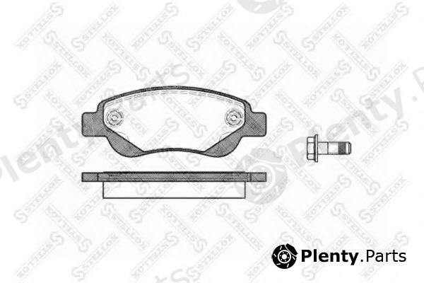  STELLOX part 1188000-SX (1188000SX) Brake Pad Set, disc brake