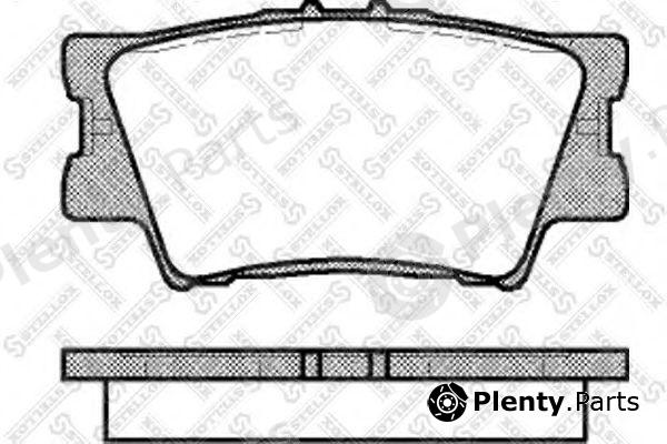  STELLOX part 1242000BL-SX (1242000BLSX) Brake Pad Set, disc brake