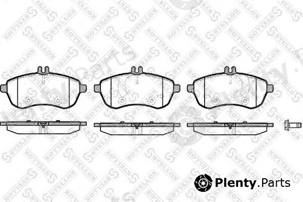  STELLOX part 1312000-SX (1312000SX) Brake Pad Set, disc brake
