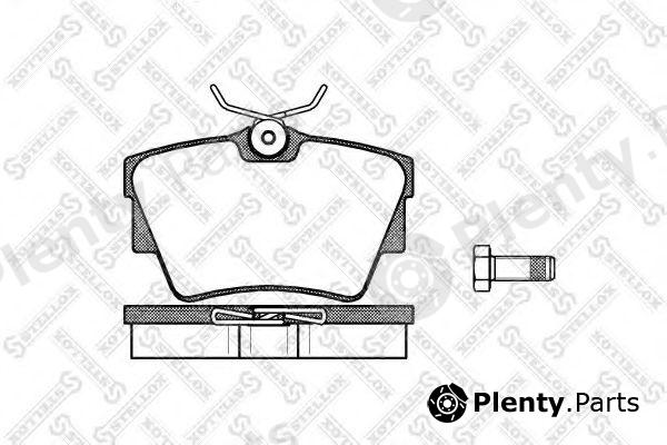  STELLOX part 602030L-SX (602030LSX) Brake Pad Set, disc brake