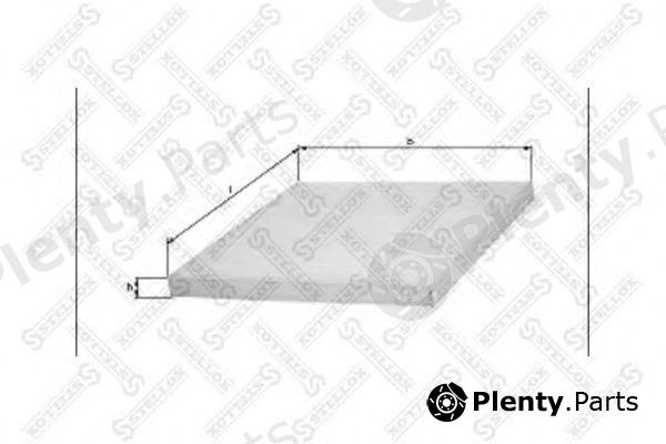  STELLOX part 71-10119-SX (7110119SX) Filter, interior air