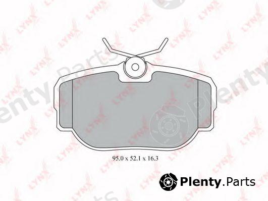  LYNXauto part BD-5008 (BD5008) Brake Pad Set, disc brake