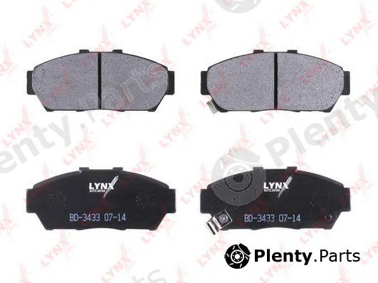  LYNXauto part BD3433 Brake Pad Set, disc brake