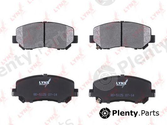  LYNXauto part BD-5125 (BD5125) Brake Pad Set, disc brake
