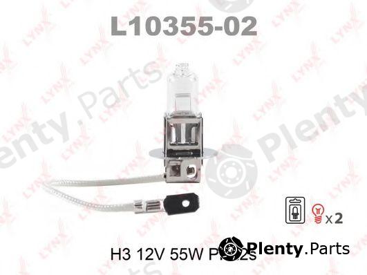  LYNXauto part L10355-02 (L1035502) Bulb, fog light