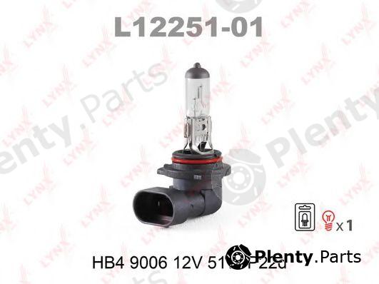  LYNXauto part L12251-01 (L1225101) Bulb, fog light