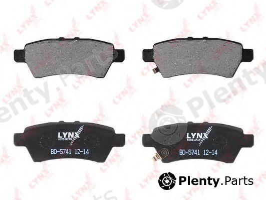  LYNXauto part BD-5741 (BD5741) Brake Pad Set, disc brake