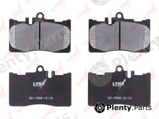  LYNXauto part BD-7568 (BD7568) Brake Pad Set, disc brake