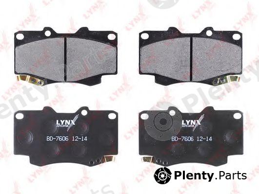  LYNXauto part BD-7606 (BD7606) Brake Pad Set, disc brake