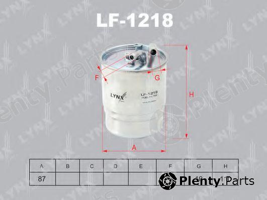  LYNXauto part LF-1218 (LF1218) Fuel filter