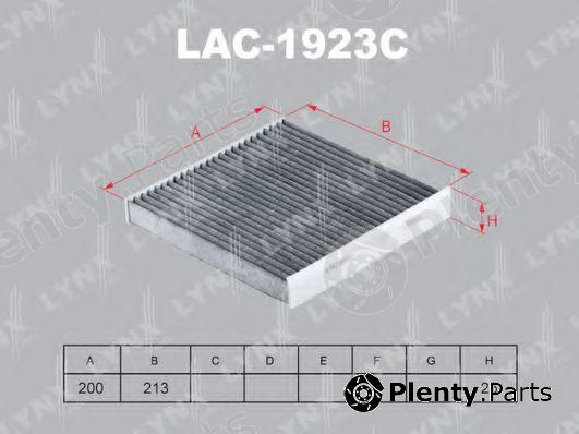  LYNXauto part LAC-1923C (LAC1923C) Filter, interior air