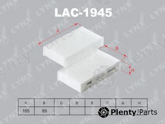  LYNXauto part LAC-1945 (LAC1945) Filter, interior air