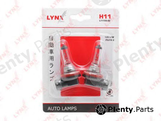  LYNXauto part L11155-02 (L1115502) Bulb, fog light