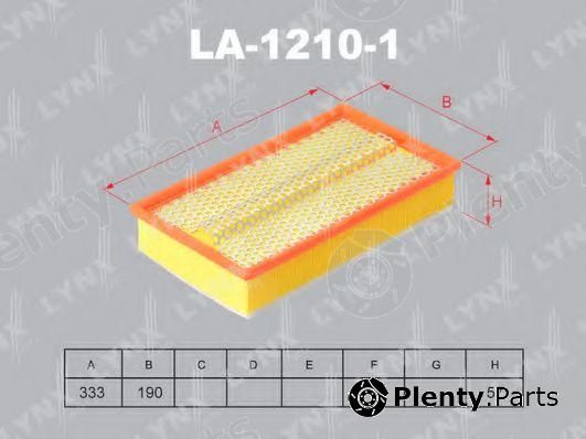  LYNXauto part LA-1210-1 (LA12101) Air Filter