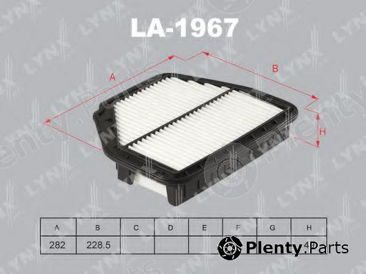  LYNXauto part LA-1967 (LA1967) Air Filter
