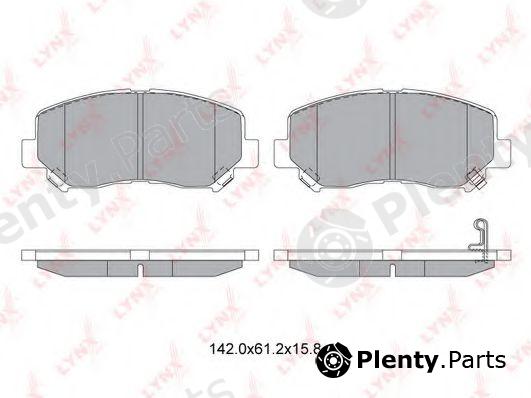  LYNXauto part BD-5125 (BD5125) Brake Pad Set, disc brake