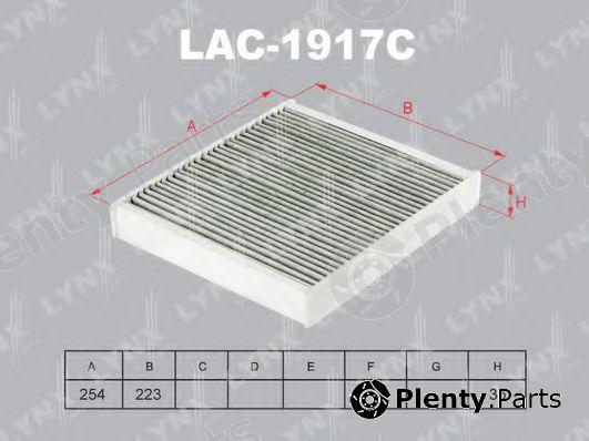  LYNXauto part LAC-1917C (LAC1917C) Filter, interior air