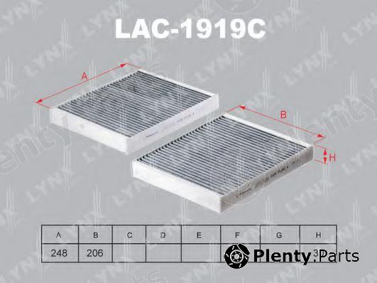  LYNXauto part LAC-1919C (LAC1919C) Filter, interior air