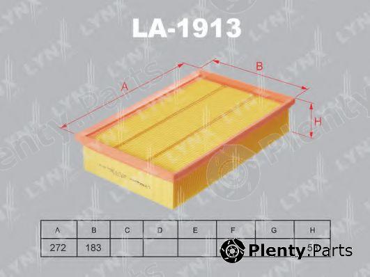 LYNXauto part LA-1913 (LA1913) Air Filter