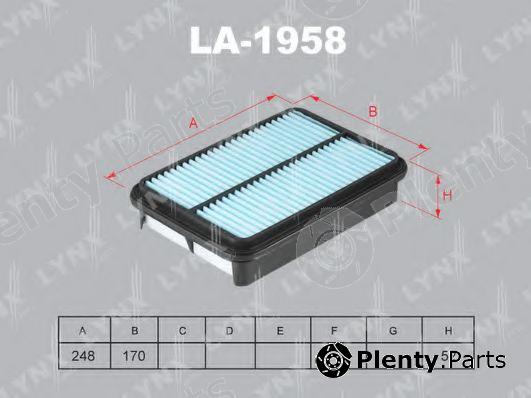  LYNXauto part LA-1958 (LA1958) Air Filter