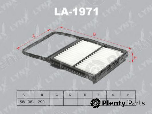  LYNXauto part LA-1971 (LA1971) Air Filter