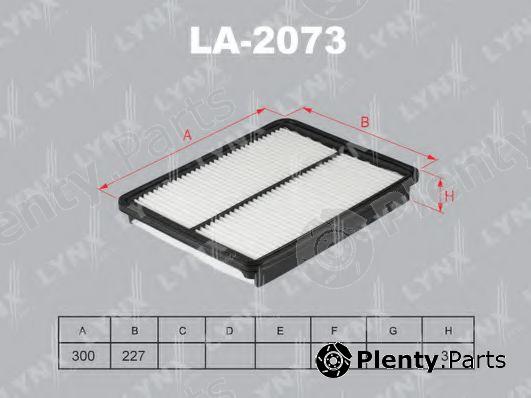  LYNXauto part LA-2073 (LA2073) Air Filter