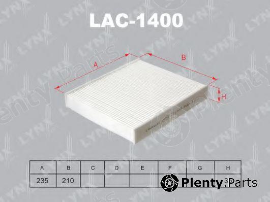  LYNXauto part LAC-1400 (LAC1400) Filter, interior air