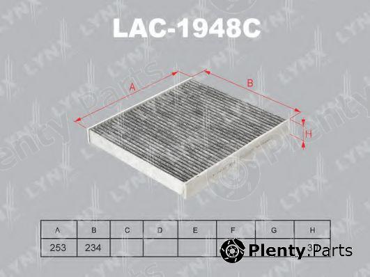  LYNXauto part LAC-1948C (LAC1948C) Filter, interior air