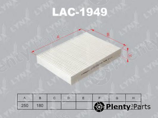  LYNXauto part LAC-1949 (LAC1949) Filter, interior air