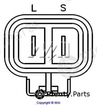  WAIglobal part 48-8112 (488112) Alternator Regulator