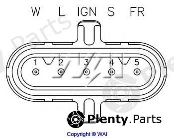  WAIglobal part IB5300 Alternator Regulator
