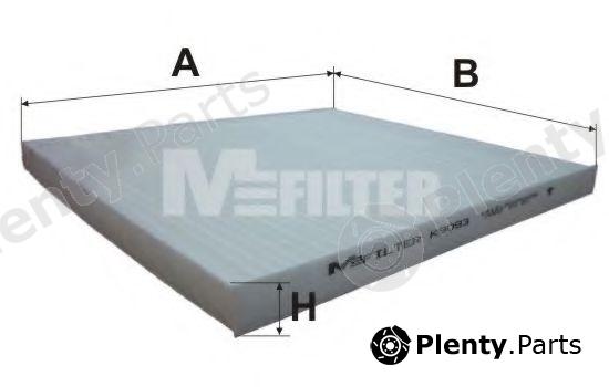  MFILTER part K9093 Filter, interior air
