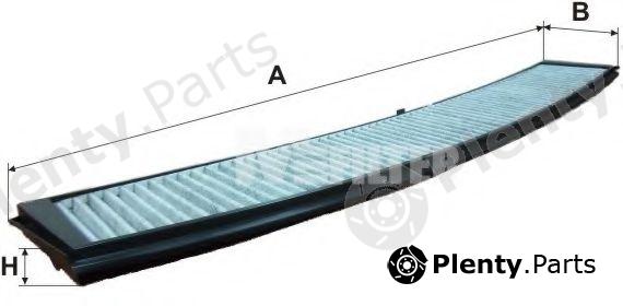  MFILTER part K939C Filter, interior air