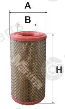  MFILTER part A8057 Air Filter