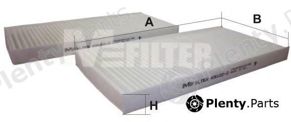  MFILTER part K9102-2 (K91022) Filter, interior air