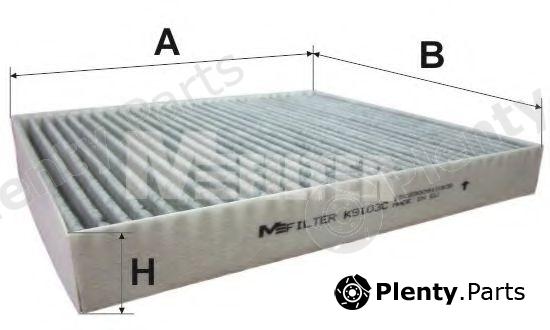  MFILTER part K9103C Filter, interior air