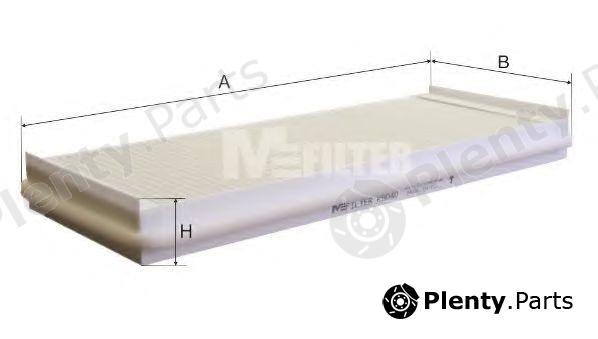  MFILTER part K9040 Filter, interior air