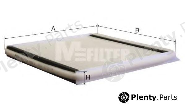  MFILTER part K911 Filter, interior air