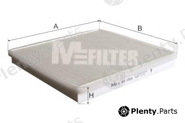  MFILTER part K916 Filter, interior air