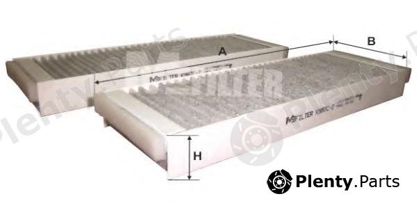  MFILTER part K987C-2 (K987C2) Filter, interior air