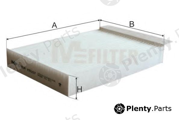  MFILTER part K9107 Filter, interior air