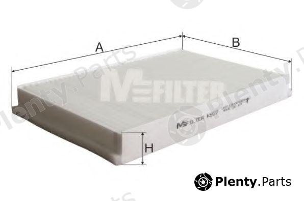  MFILTER part K937 Filter, interior air