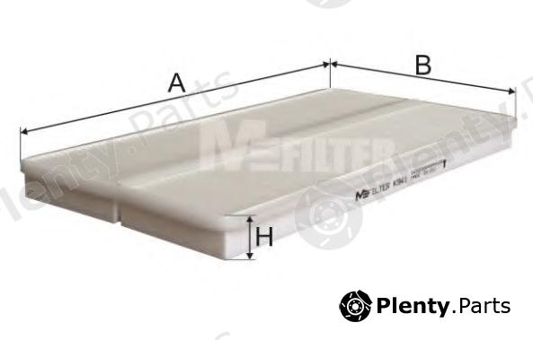  MFILTER part K941 Filter, interior air