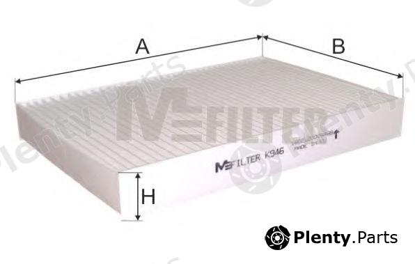  MFILTER part K946 Filter, interior air