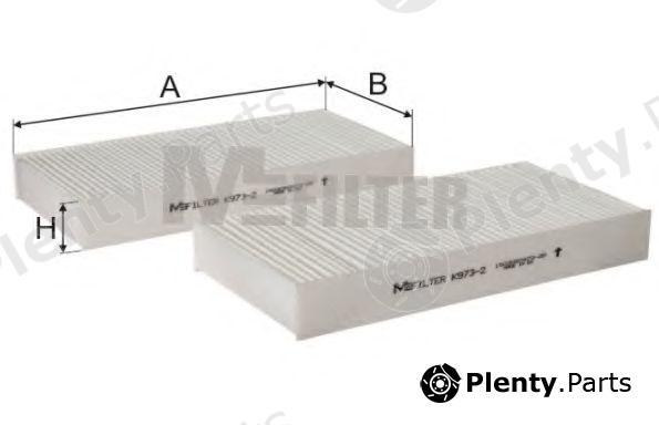  MFILTER part K973-2 (K9732) Filter, interior air