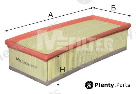  MFILTER part K760 Air Filter
