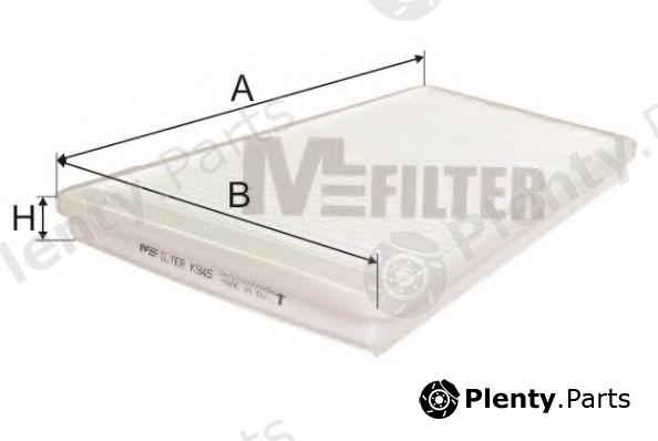  MFILTER part K945 Filter, interior air
